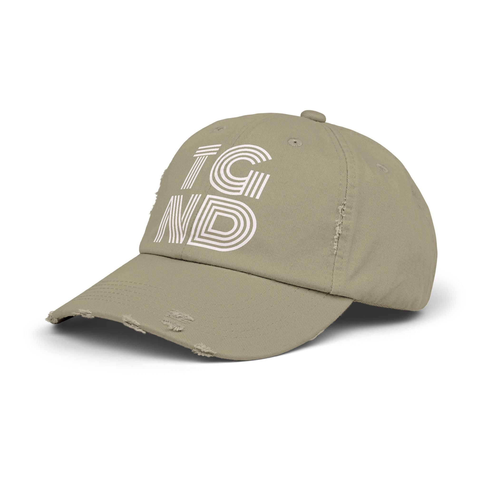 Unisex Distressed Cap
