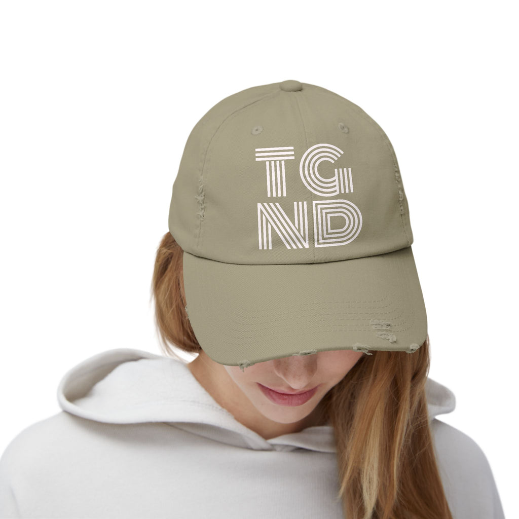 Unisex Distressed Cap