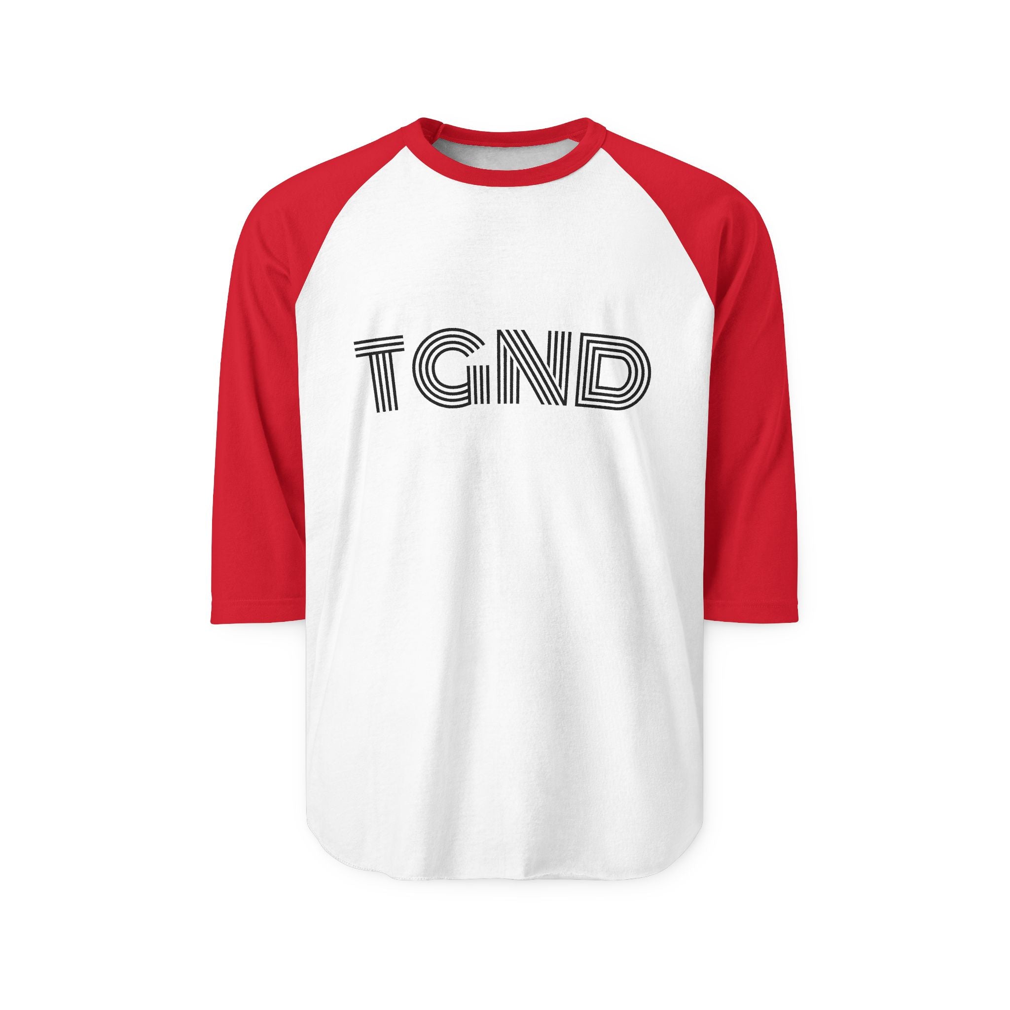 Unisex Three-Quarter Sleeve Raglan Shirt