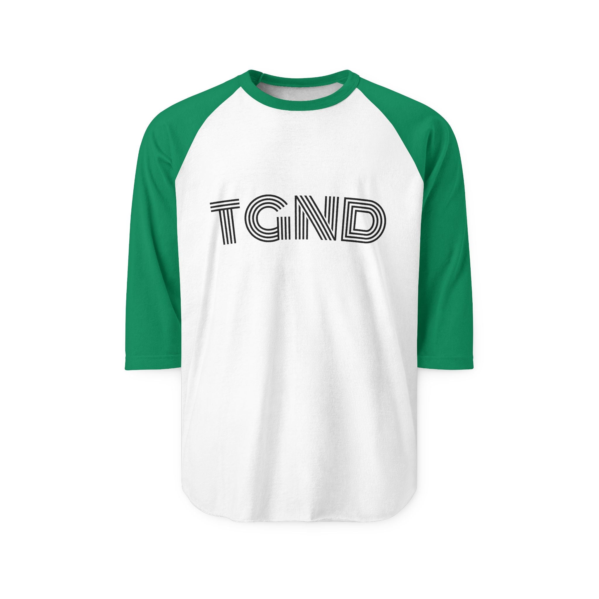 Unisex Three-Quarter Sleeve Raglan Shirt