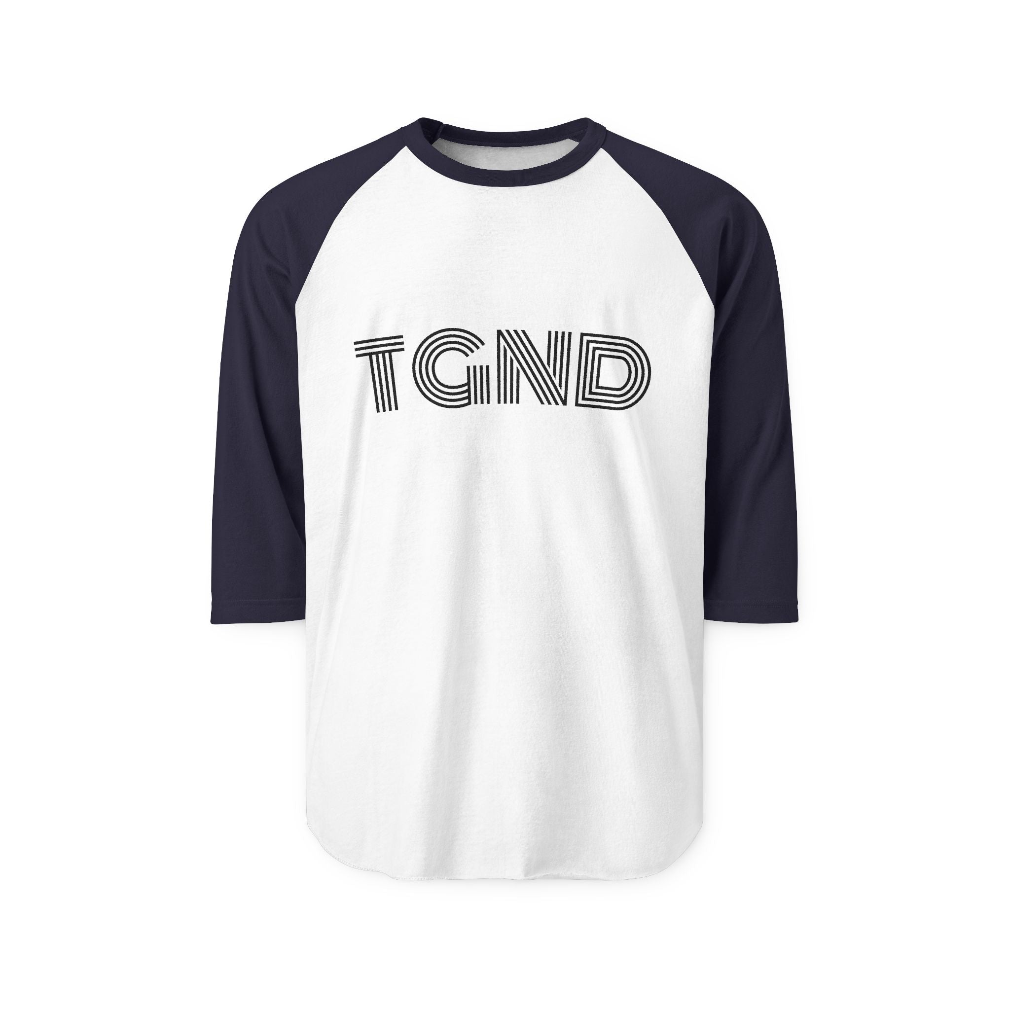 Unisex Three-Quarter Sleeve Raglan Shirt