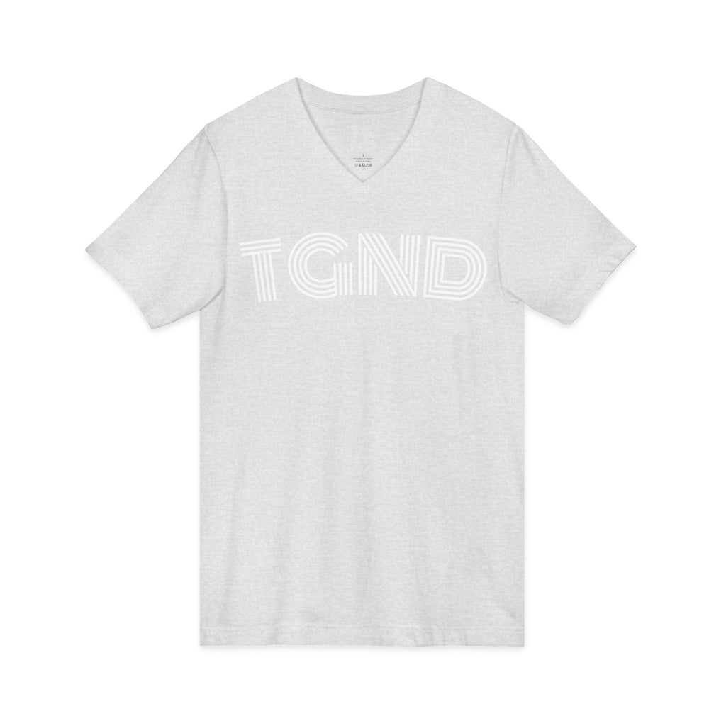 Unisex Jersey Short Sleeve V-Neck Tee